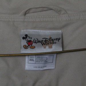 WALT DISNEY WORLD XXL SAFARI VEST NEW